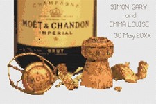 Punto Croce Matrimonio Kit