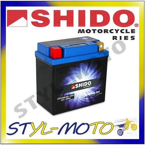 Batteria litio shido lb9 b - a, (