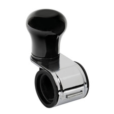 Aluminum car steering knob - aluminum,