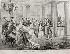 stampa antica old print MUSICA