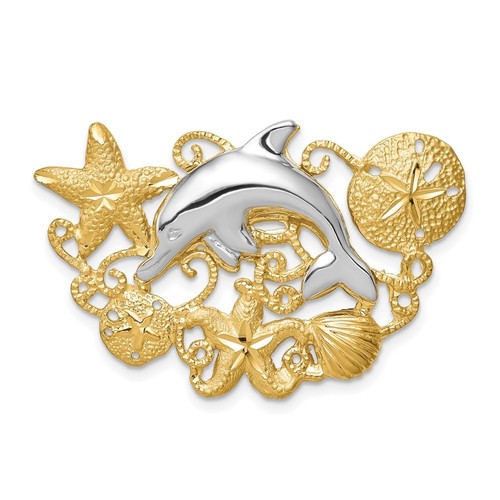 Vita marina bicolore - , 14k