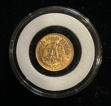 Moneta oro Messico Dos Pesos