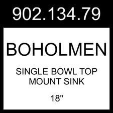 IKEA BOHOLMEN Lavello Singolo