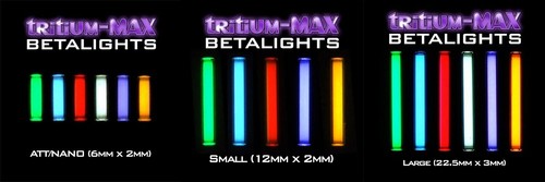 Gardner tritium max betalight - gardner, tritium-max