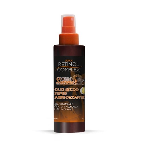 Olio secco super abbronzante - olio,