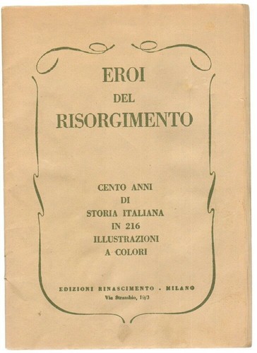 Album figurine eroi del - eroi,