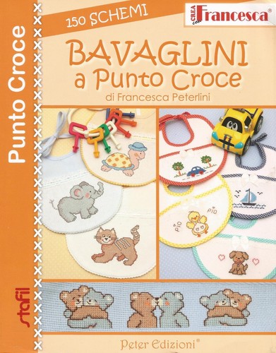 Bavaglini punto croce - bavaglini, (di