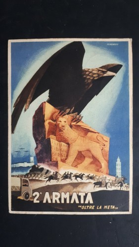 Cartolina seconda armata - cartolina,