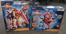 Caricabatteria Power Rangers Dino Thunder Thundersaurus Megazord & Raptor 2003 usato