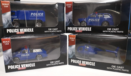 Lotto mezzi polizia die cast - lotto, 4