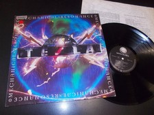 Tesla "Mechanical Resonance" LP inner Geffen Records – 924 120.1 Europe 1986