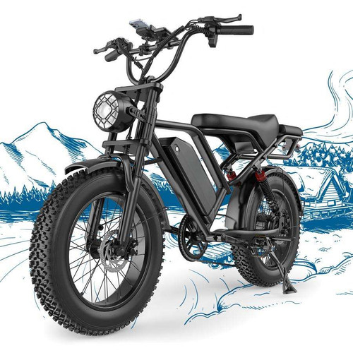 Fat tire bike 48v18ah - fat,