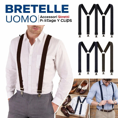 Bretelle uomo accessori