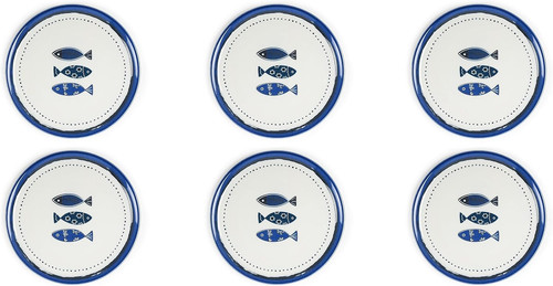Ocean set piatti pizza - set, 6