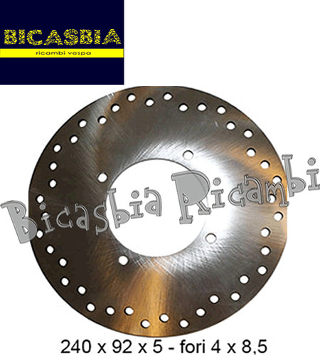 9739 disco freno - -, posteriore