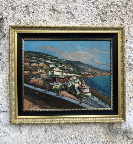 Quadro vintage costiera - vintage, -costiera-