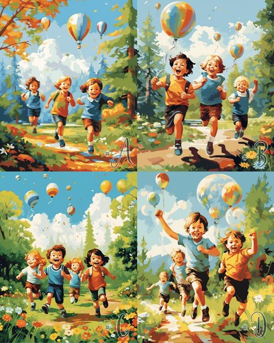 Bambini che corrono - , sul