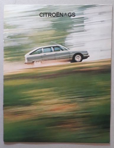 Brochure citroen 1975 g - 1975,