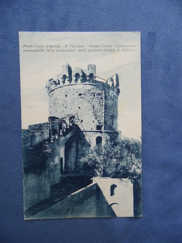 Antica cartolina forio - antica,