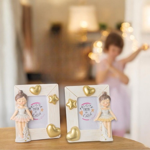 Portafoto ballerina decorata - ballerina,