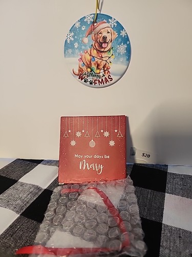 Merry woofmas decorazione per - merry,