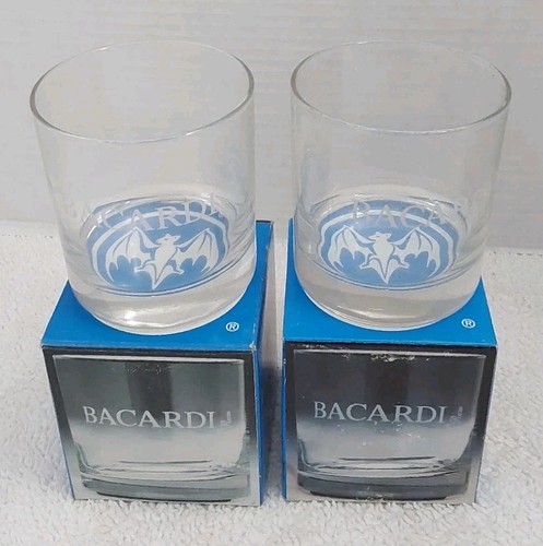 Bicchiere rum bacardi vintage - bacardi,