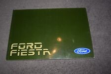 Manuale uso e manutenzione Ford Fiesta MK2 06/1988 ottimo stato