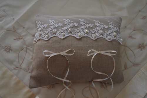 Cuscino portafedi matrimonio - cuscino,