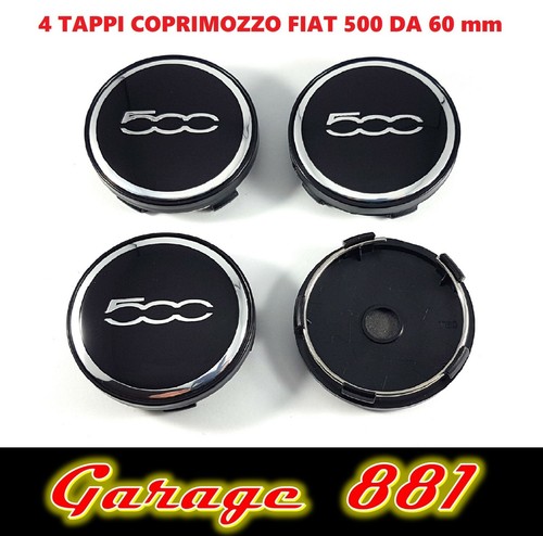 Tappi coprimozzo fiat 500 - coprimozzo,