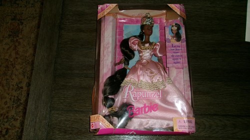 Barbie rapunzel afroamericana - barbie,