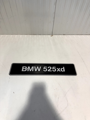 Copri targa bmw 525xd - copri,
