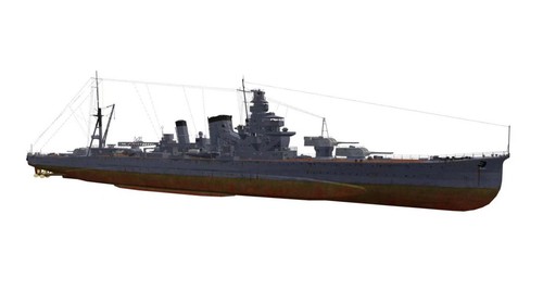350 ijn classe furutaka - 1/350,