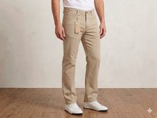 pantalone in cotone 5 tasche