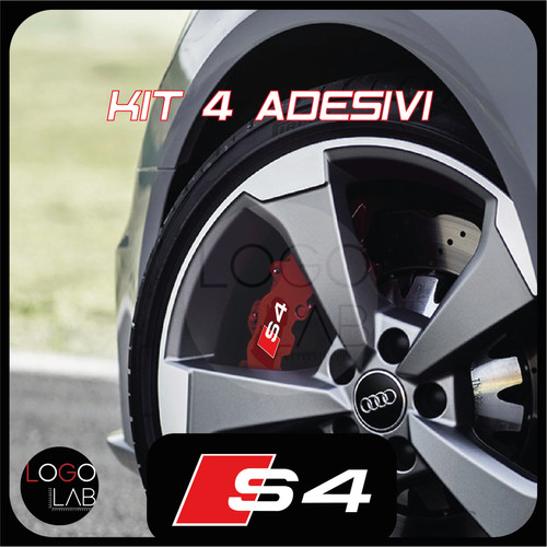 Kit adesivi audi - 4, per
