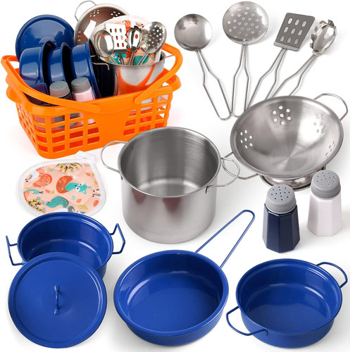 Set pentole giocattolo - set,