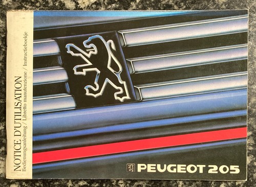 Peugeot 205 libretto - 205,