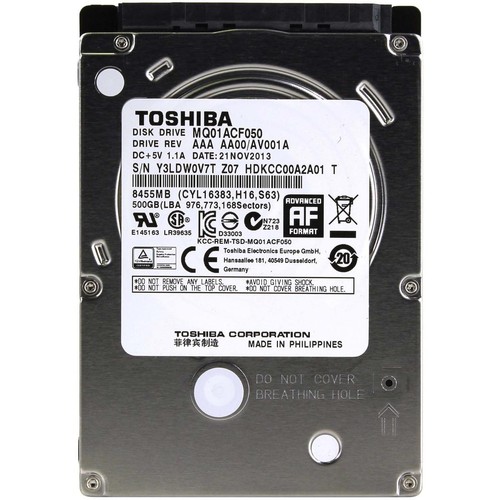 Hard disk 500gb toshiba sata - 500gb,