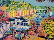 Athos Faccincani Serigrafia Dove la luce flutta nella bellezza