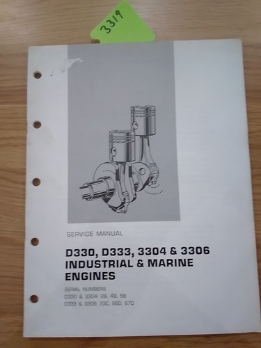 Manuale servizio motore - manuale, di