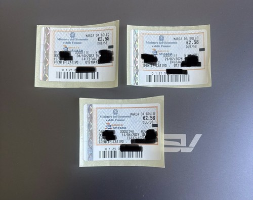Marche bollo 2 58 - €, 2.58