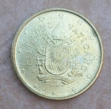 50 Cent. € CITTÀ DEL VATICANO 2019