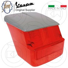 FANALE STOP GRIGIO COMPLETO SIEM VESPA RALLY 180 200 TS 125 SPRINT VELOCE 150