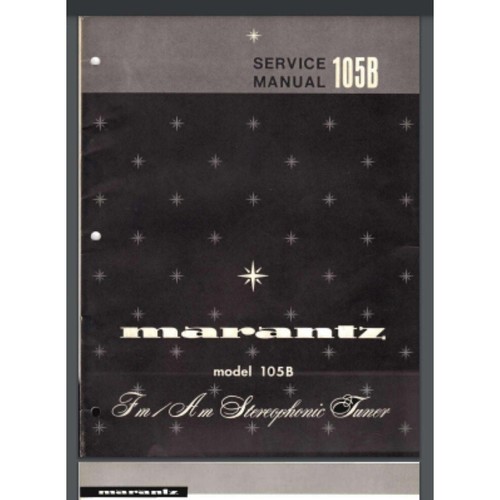 Marantz 105b fm - marantz,