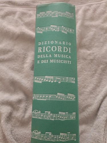 Dizionario ricordi della - dizionario,