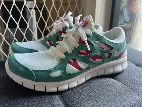 Nike free run bianco rosa - run,