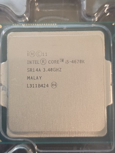 Cpu intel core 4670k - intel, i5-4670k