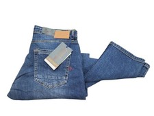 COVERI JEANS UOMO 5 TASCHE CHIUSURA ZIP E BOTTONI VITA MEDIA LAVAGGIO FOTO 1409