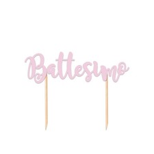 Cake Topper in carta Scritta