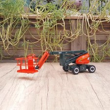 Piattaforma di lavoro aerea scala 1/35 SINOBOOM AB16EJ modello pressofuso rosso giocattolo regalo