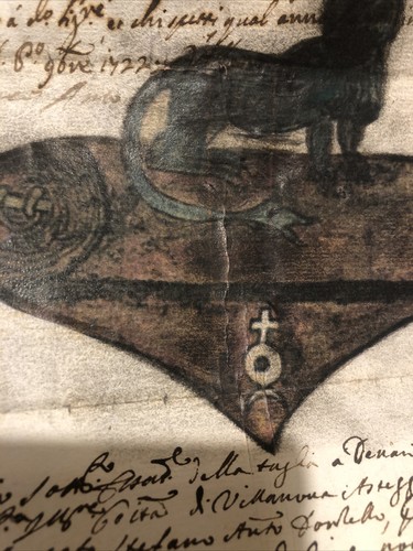 Antica carta bollata magia - carta,